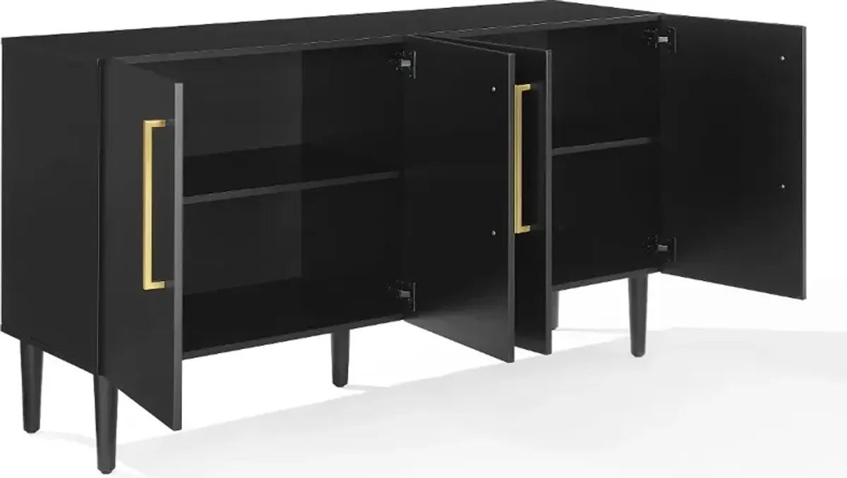 Everett Black Dining Room Sideboard