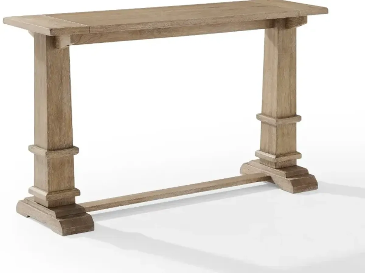 Joanna Rustic Brown Console Table