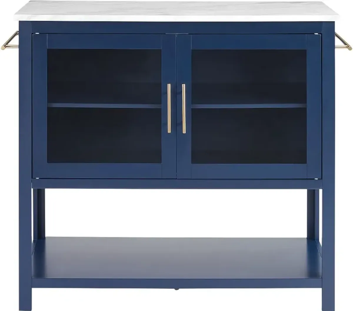 Katrina Blue Kitchen Island