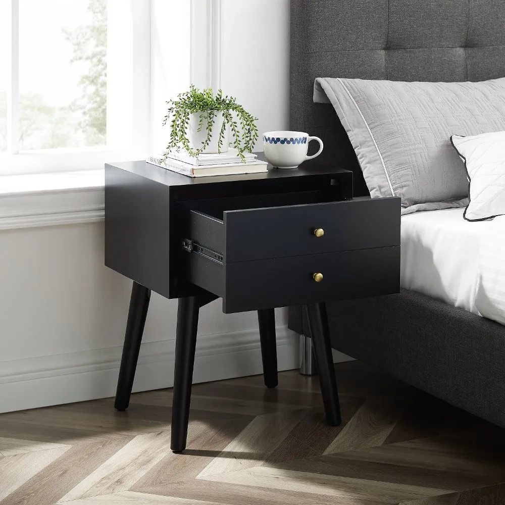 Landon Black Night Stand