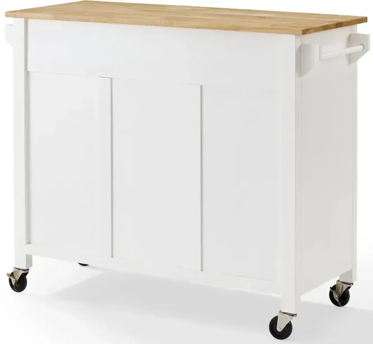 Laurel White Kitchen Island