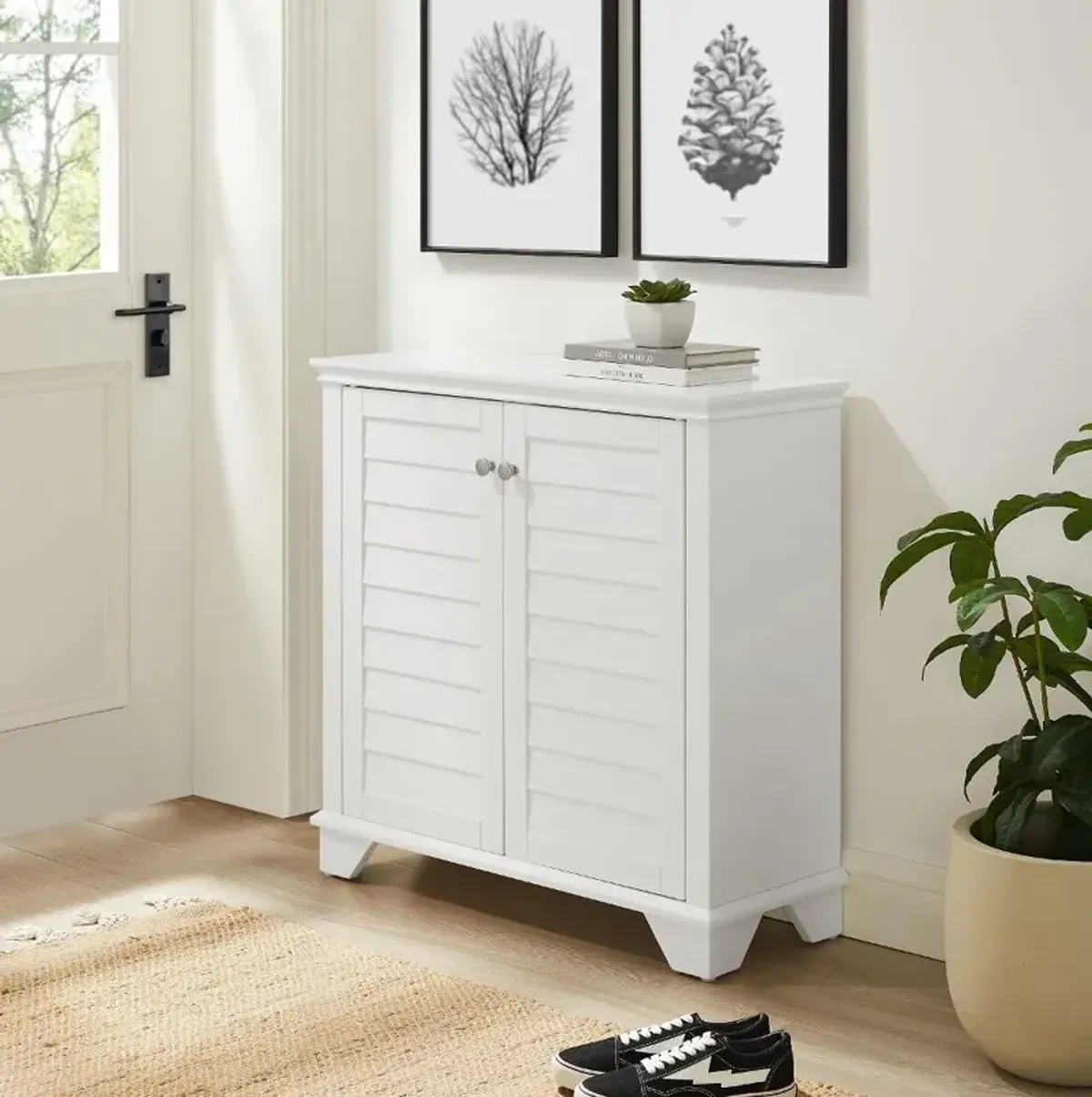 Lydia White Storage Cabinet