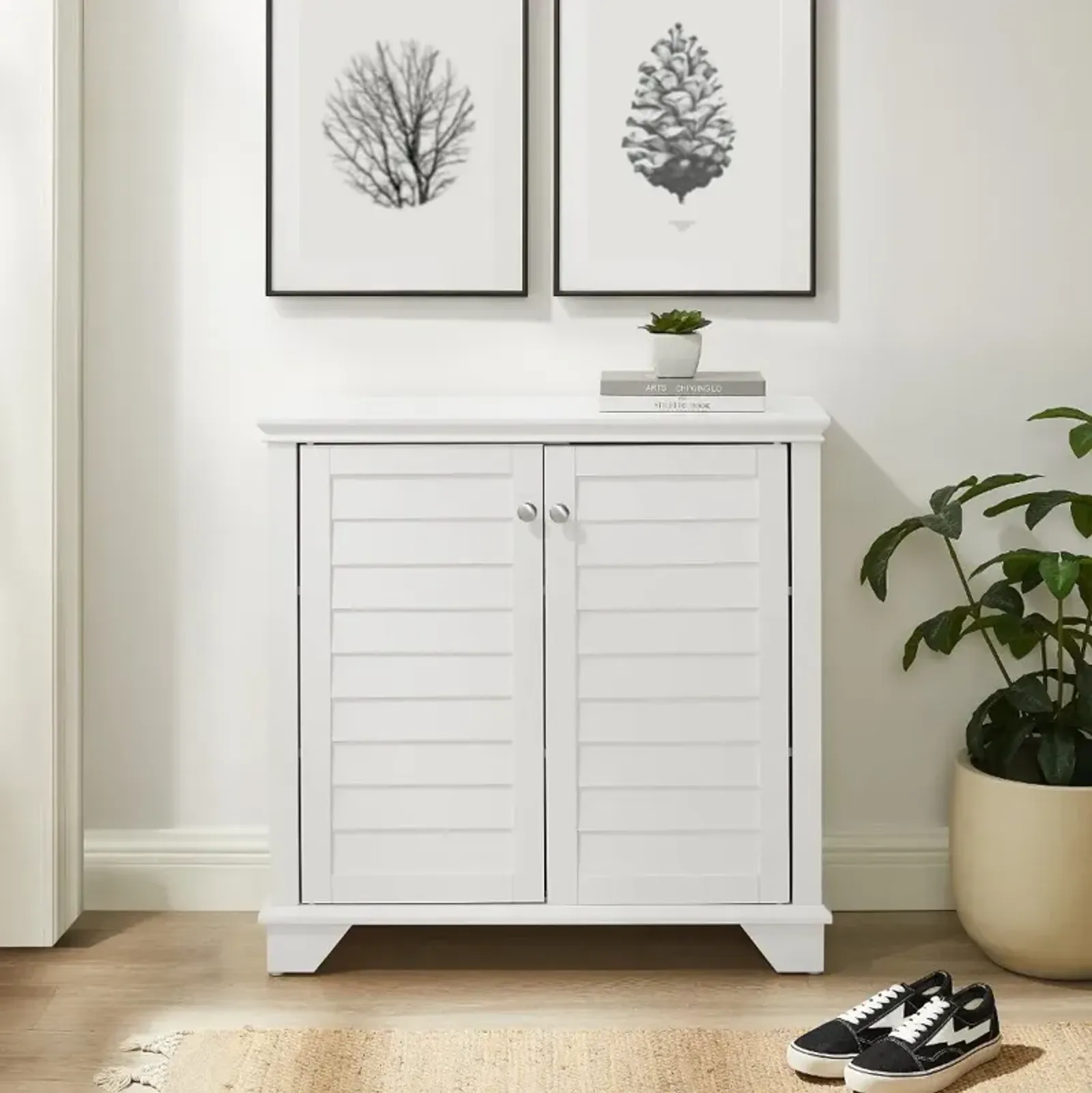 Lydia White Storage Cabinet