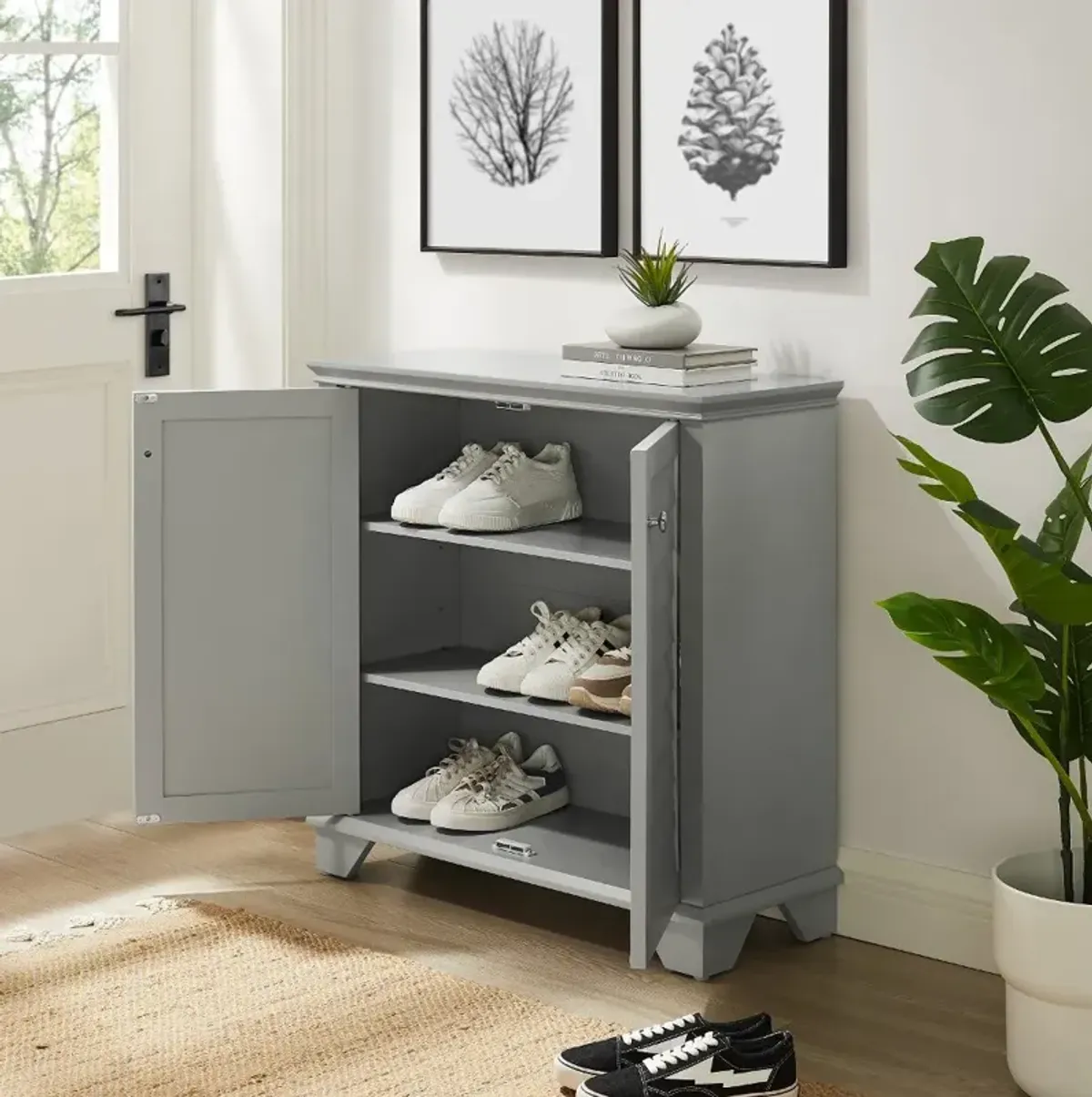 Lydia Gray Storage Cabinet