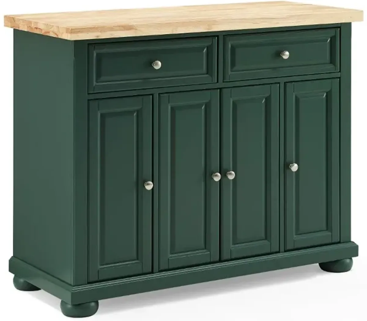 Madison Green Kitchen Island