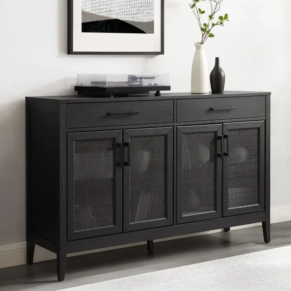 Milo Black Dining Room Sideboard