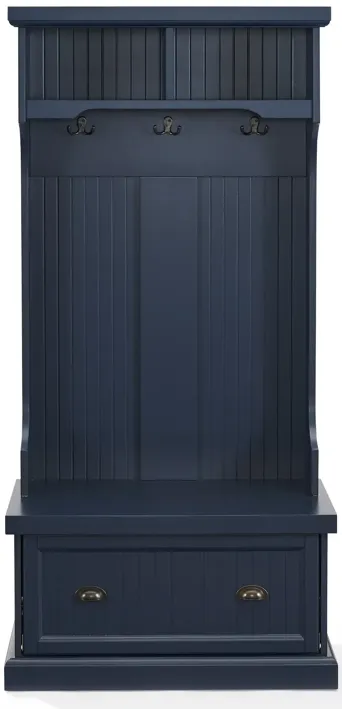 Shoreline Navy Blue Hall Tree