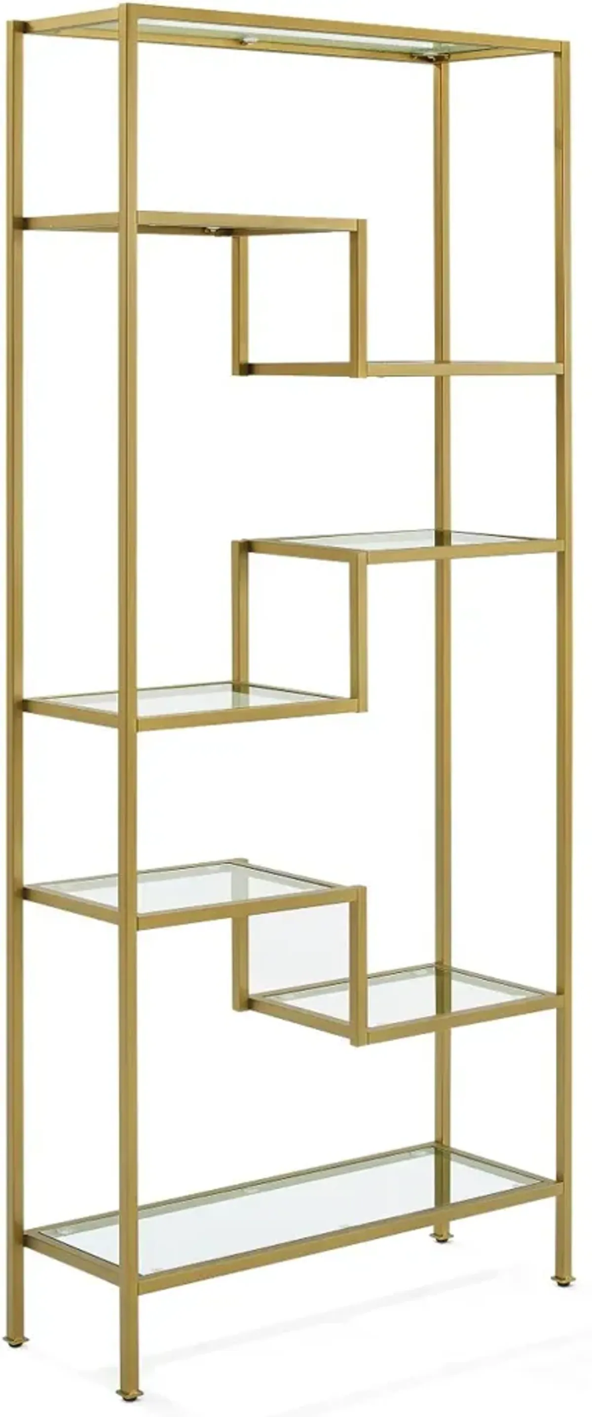 Sloane Gold Metal Bookshelf