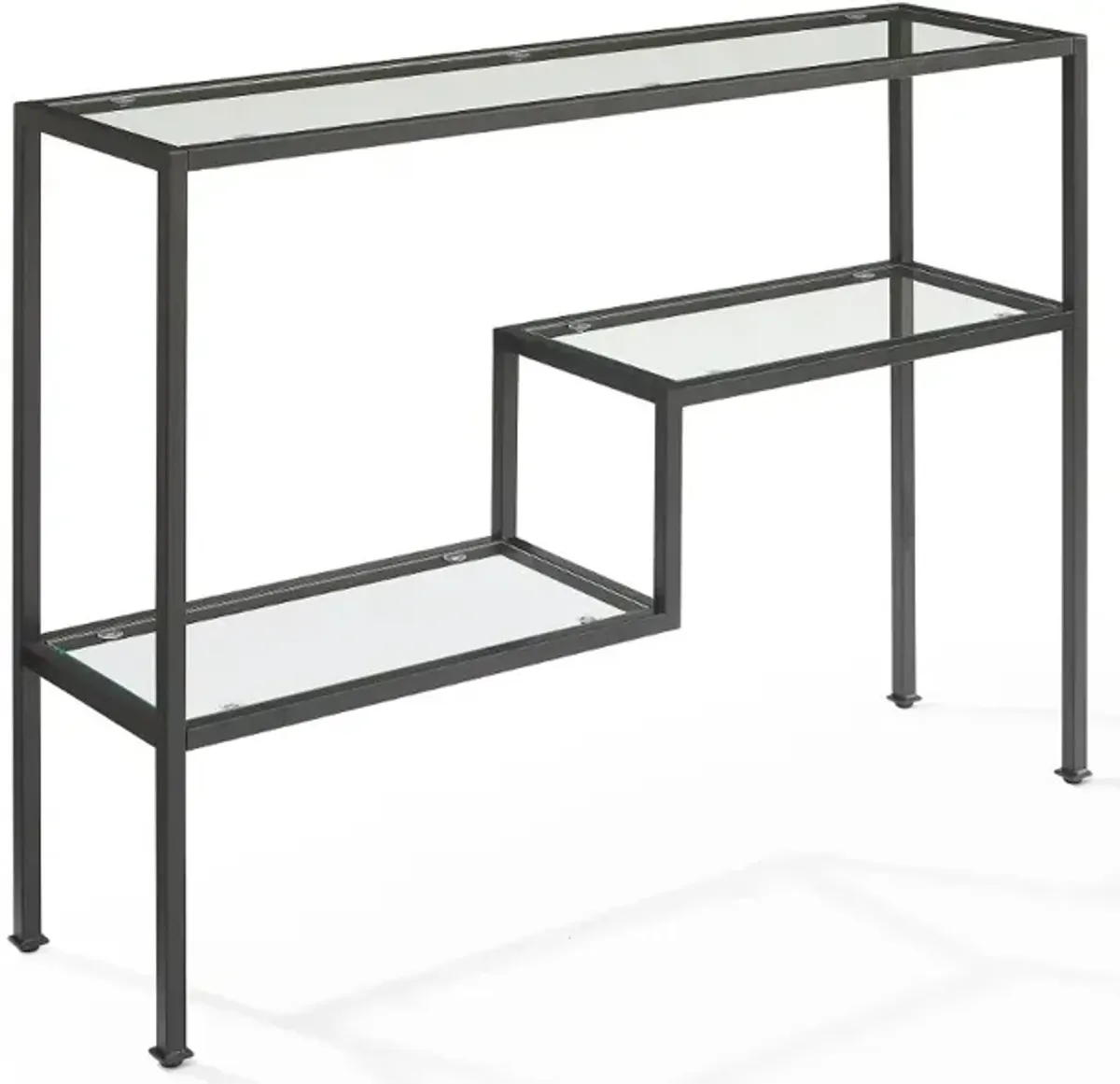 Sloane Black Metal Console Table