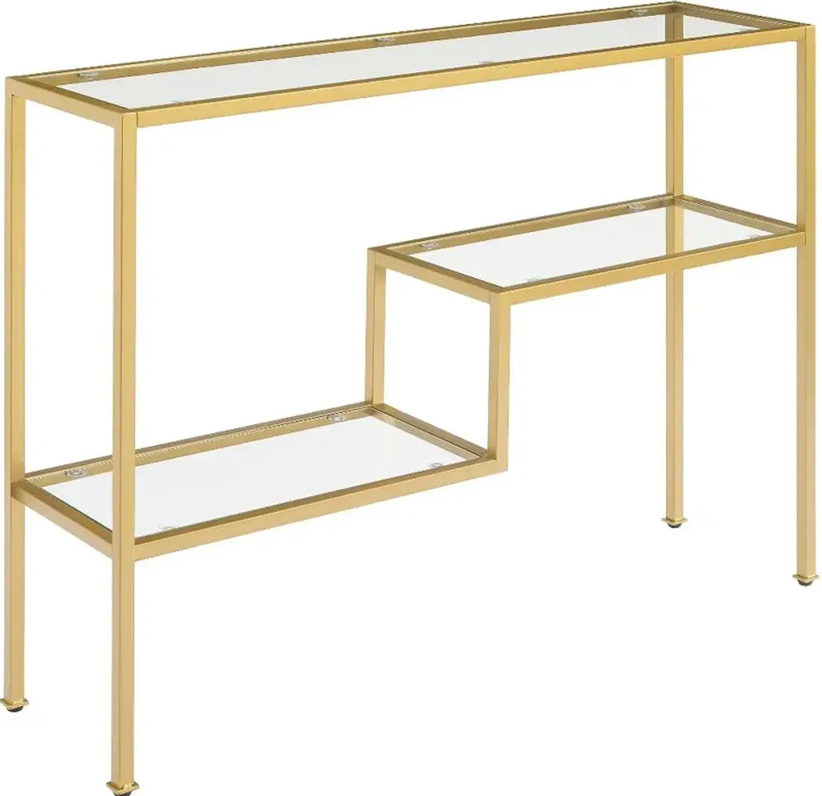 Sloane Gold Metal Console Table