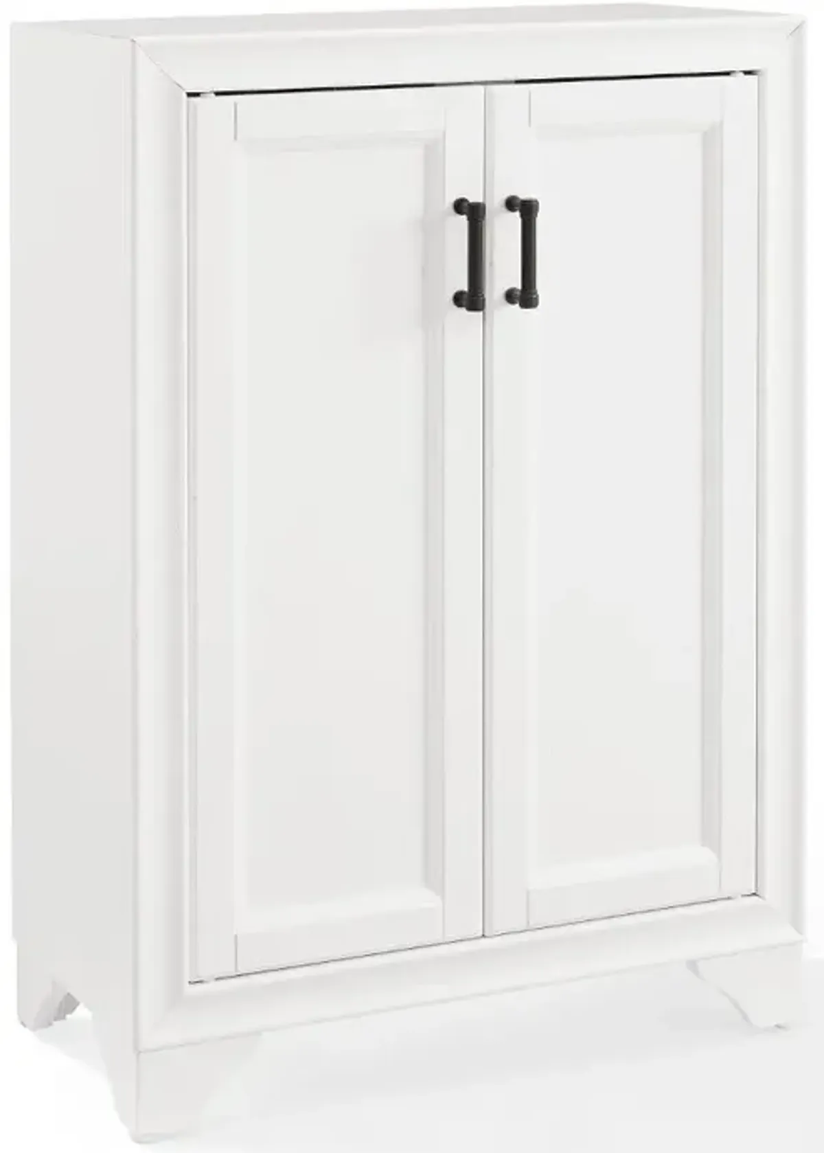 Tara White Accent Cabinet