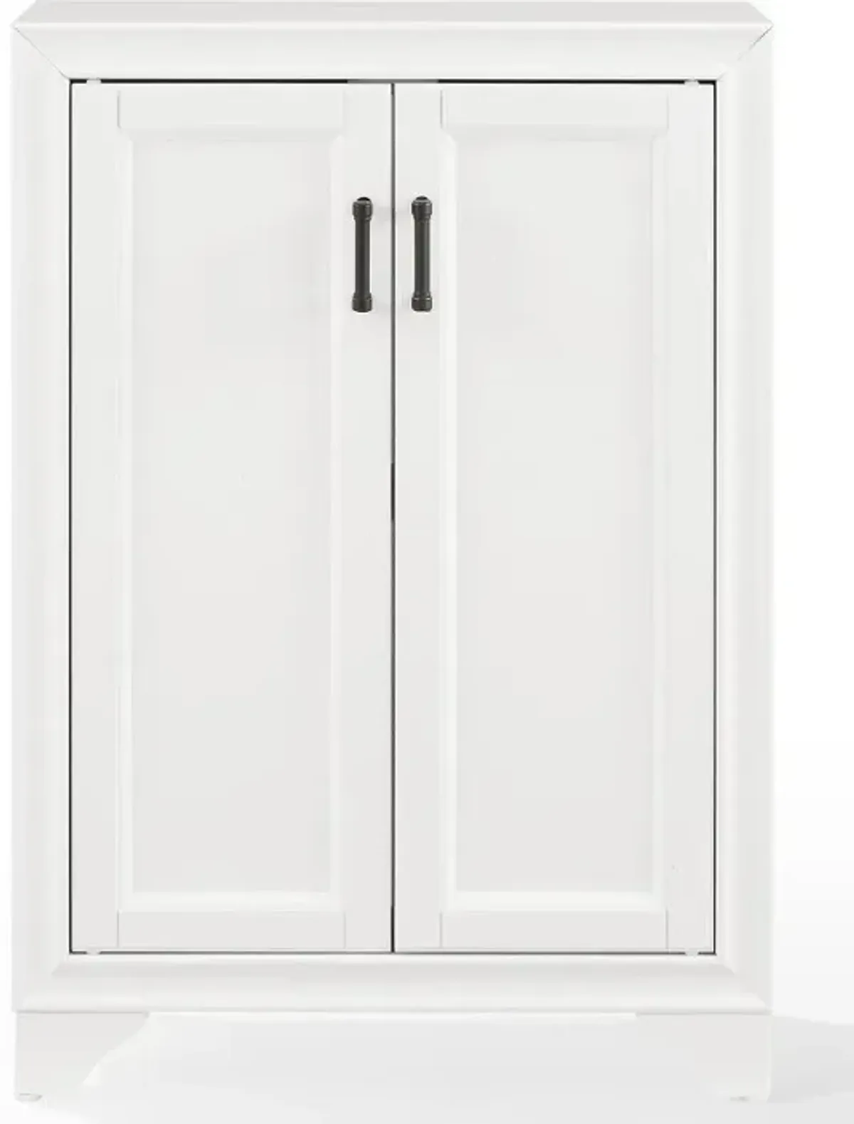 Tara White Accent Cabinet