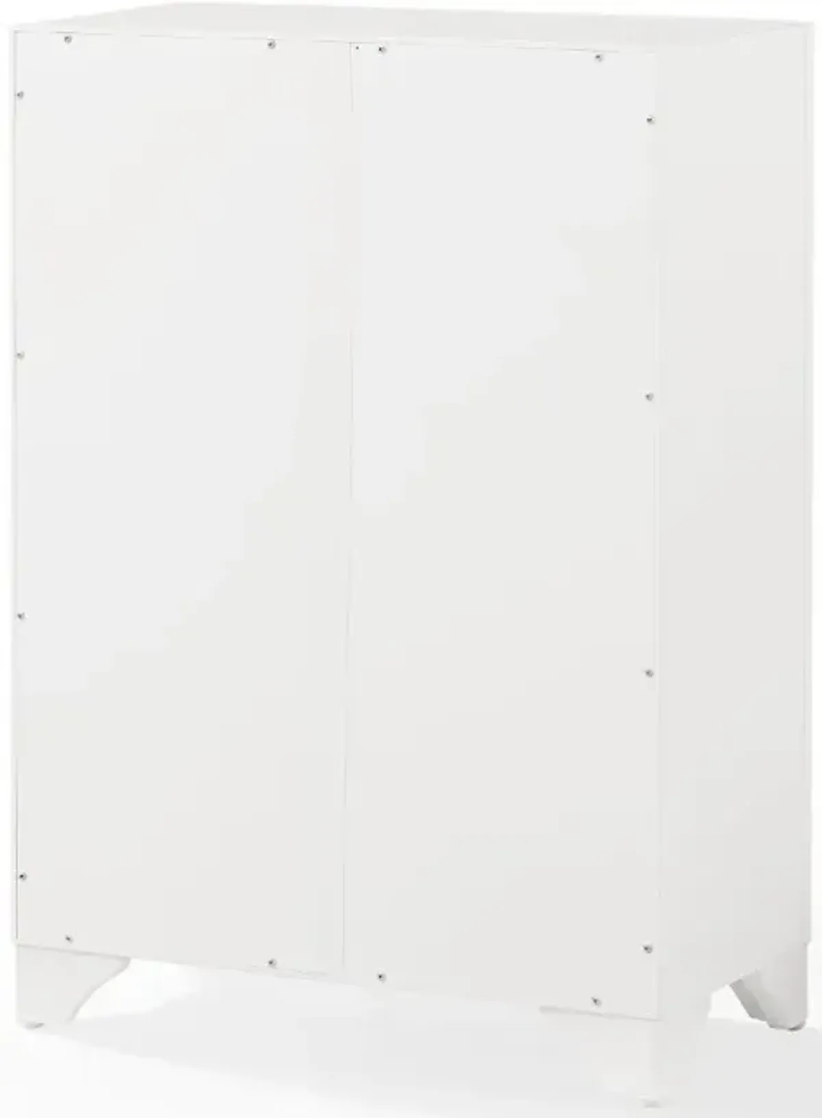 Tara White Accent Cabinet