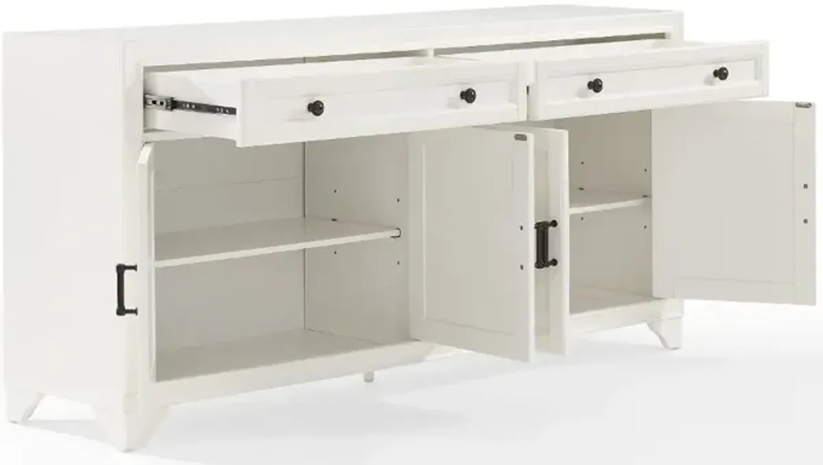 Tara White Sideboard