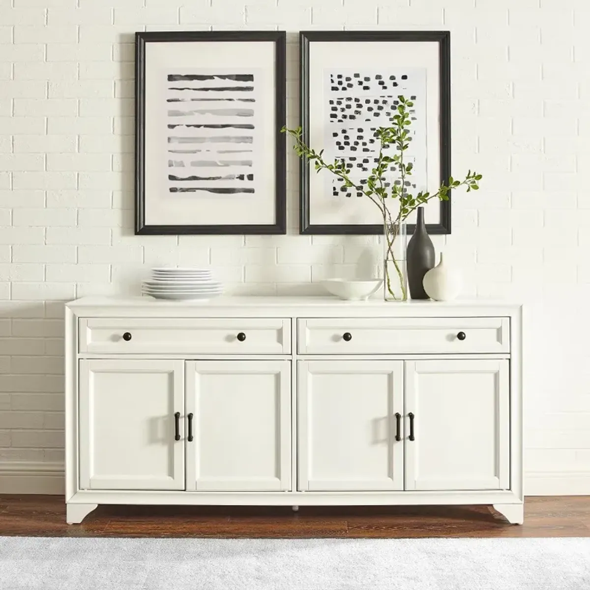 Tara White Sideboard