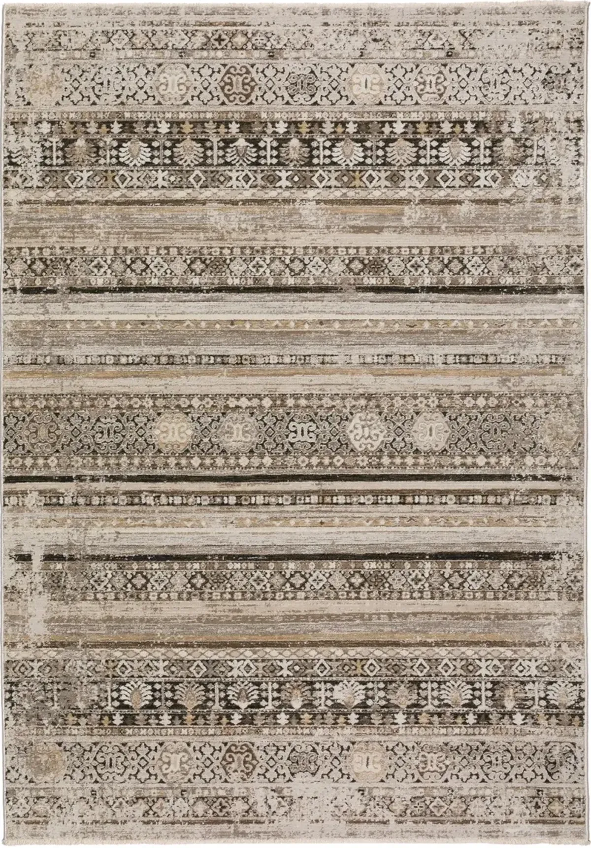 Antalya 5 x 8 Vintage Taupe Area Rug