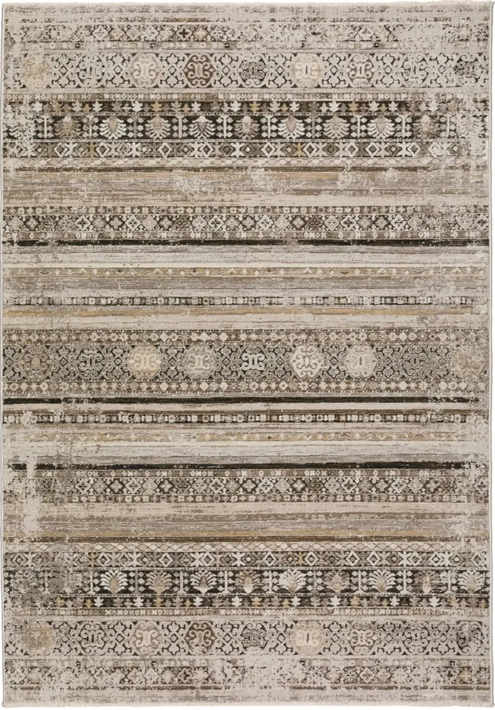 Antalya 5 x 8 Vintage Taupe Area Rug