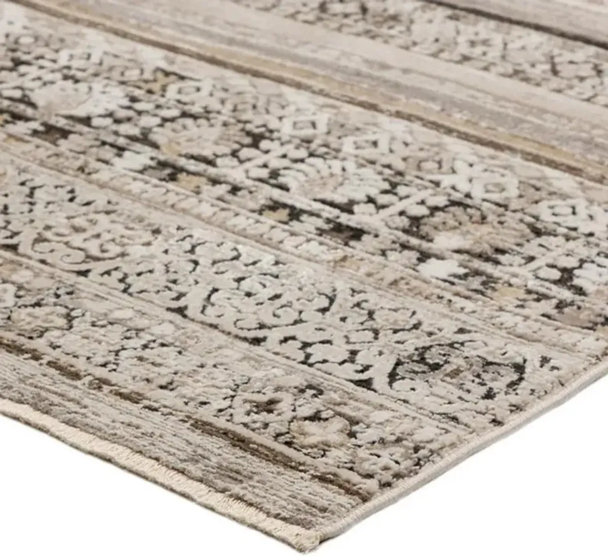 Antalya 8 x 10 Vintage Taupe Area Rug