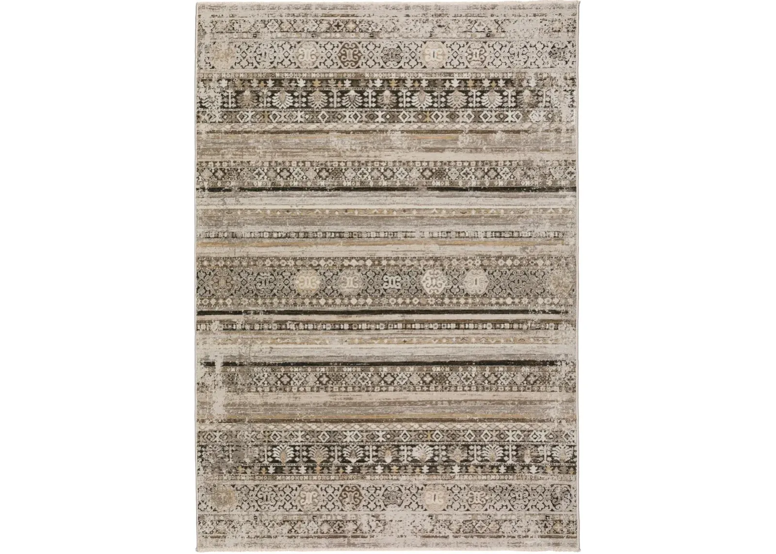 Antalya 8 x 10 Vintage Taupe Area Rug