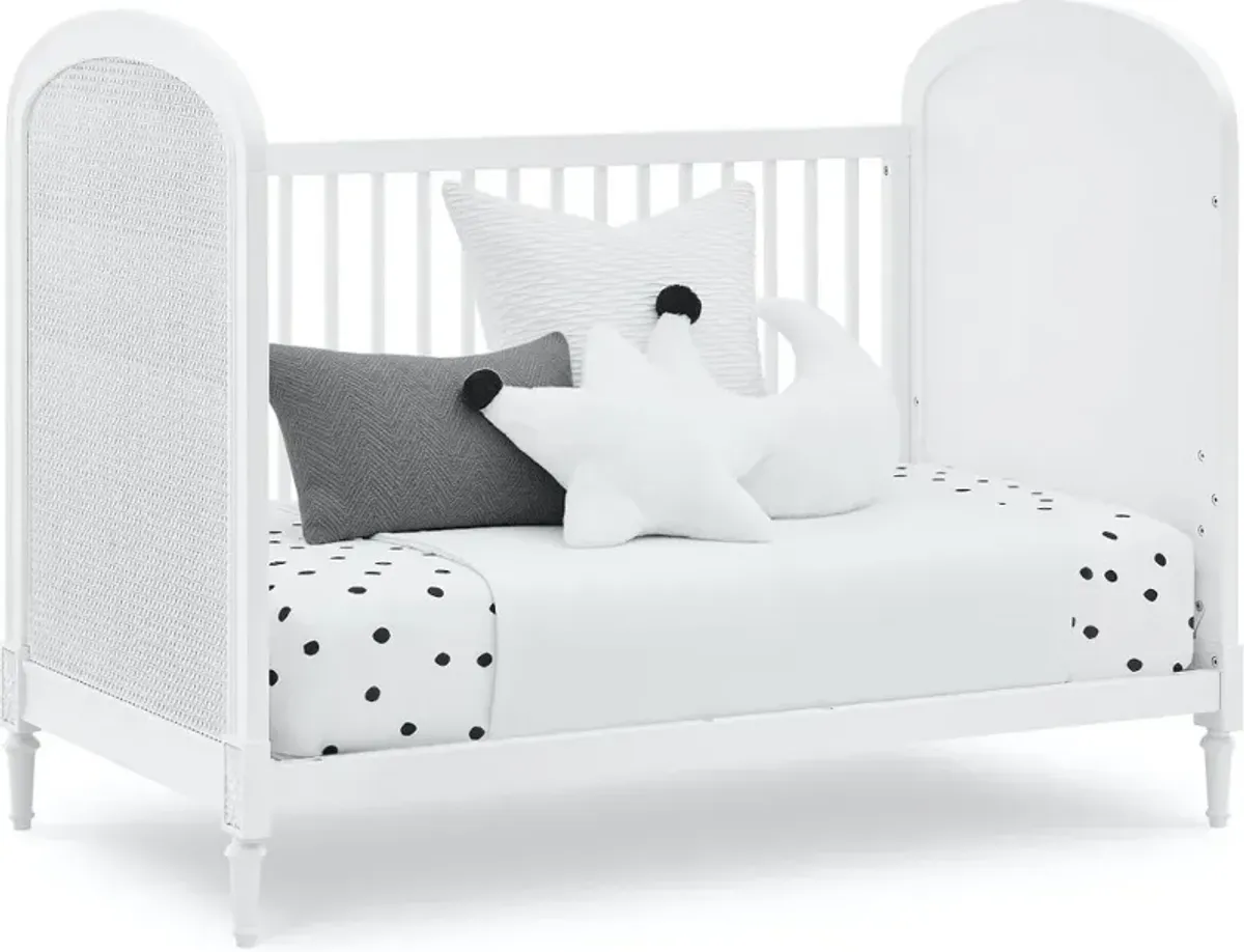 Madeline White 4-in-1 Convertible Crib