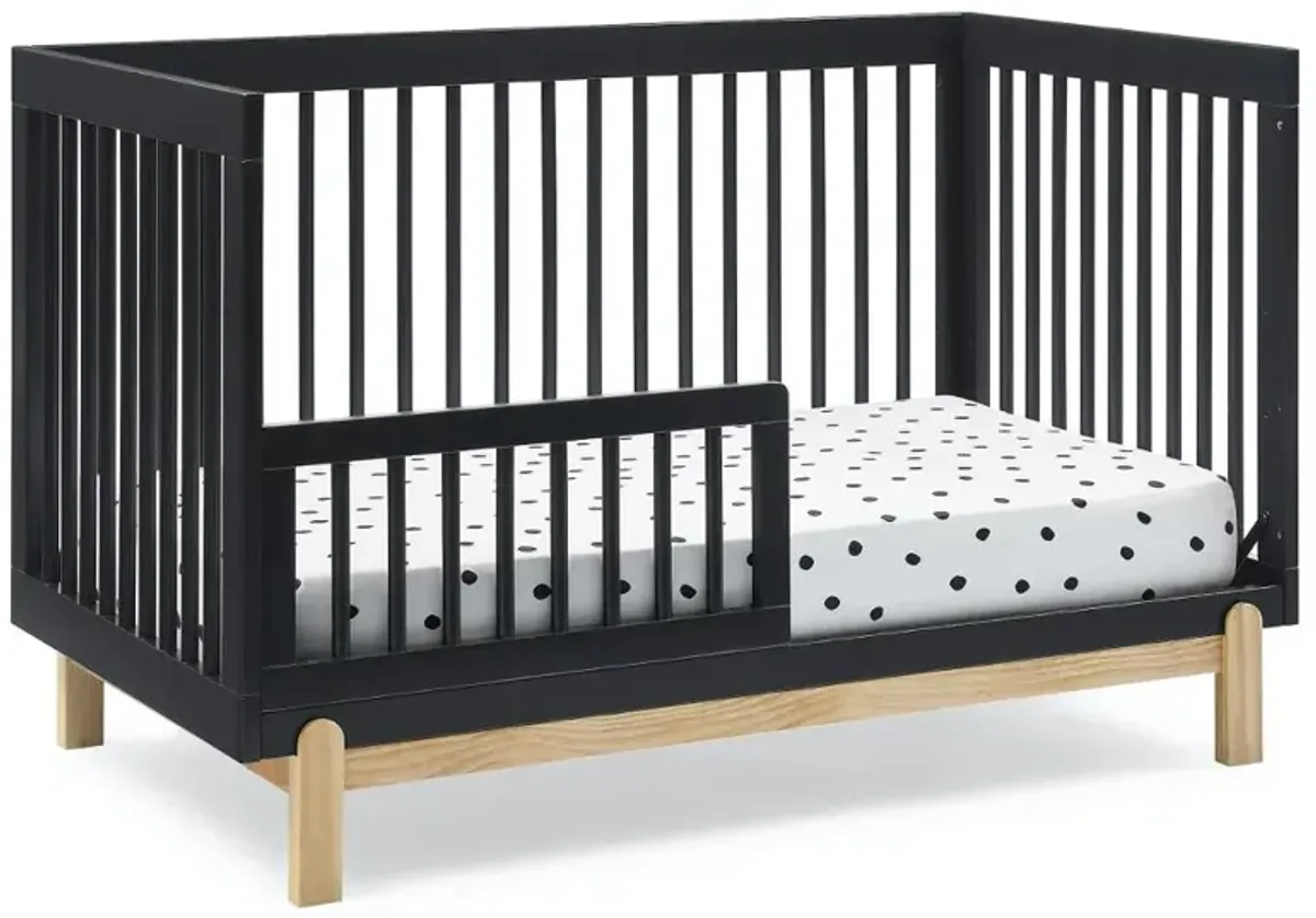 Poppy Dark Gray 4-in-1 Convertible Crib