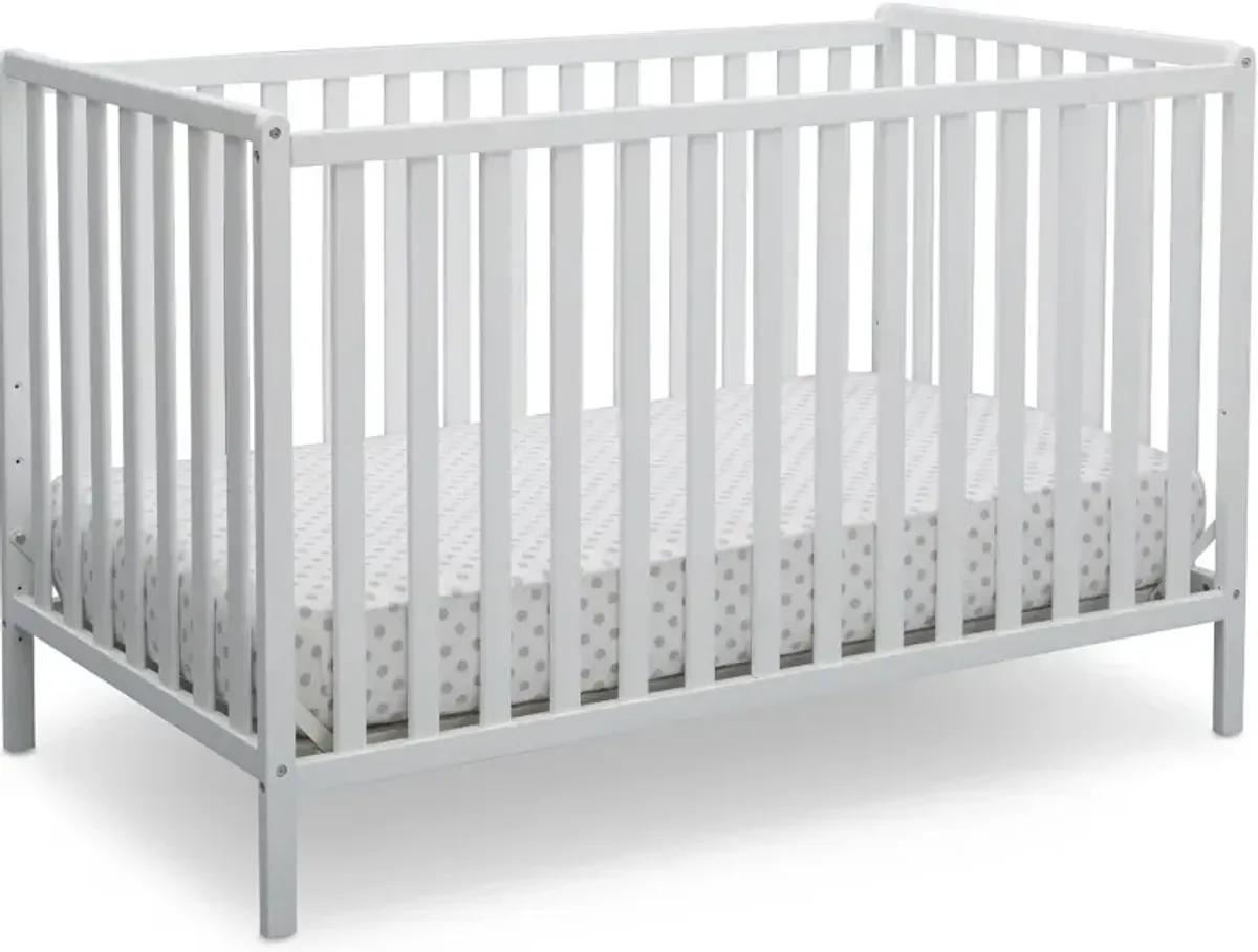 Heartland White 4-in-1 Convertible Crib