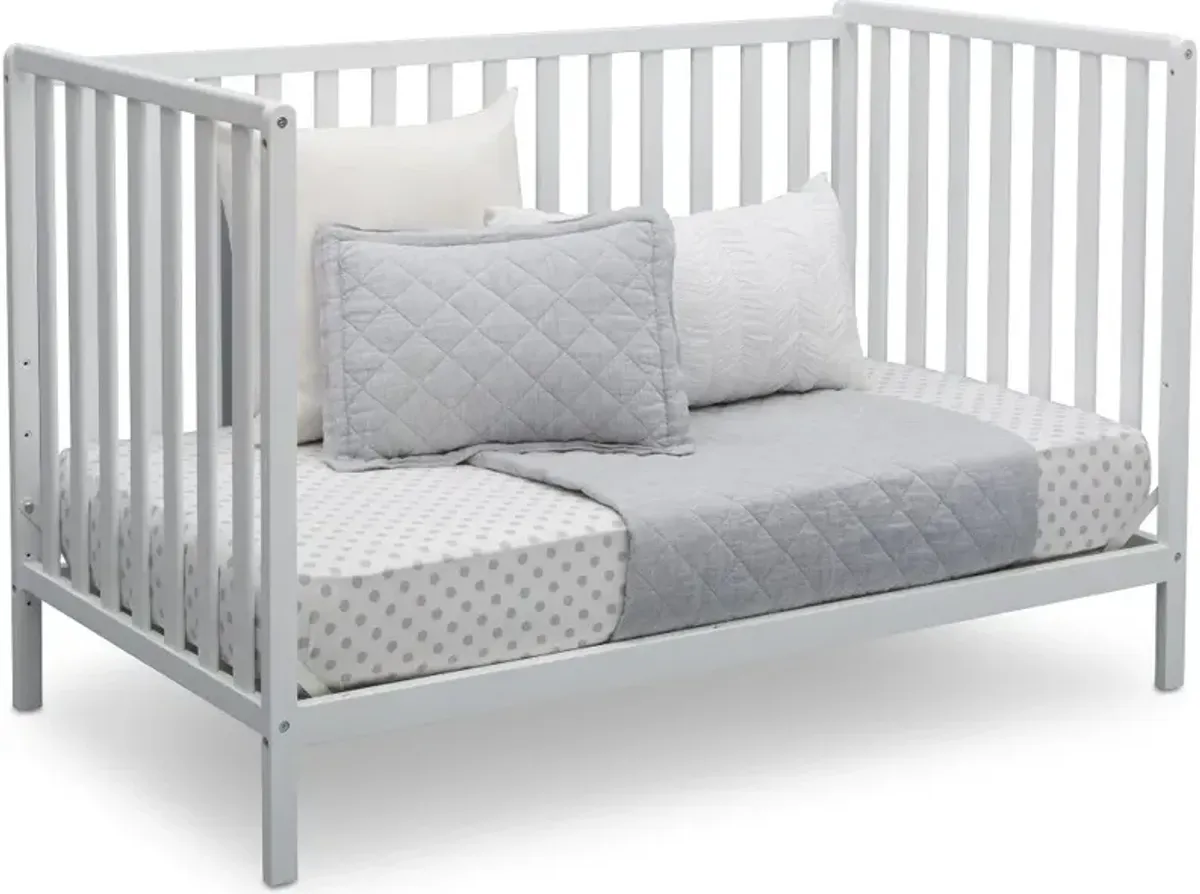 Heartland White 4-in-1 Convertible Crib