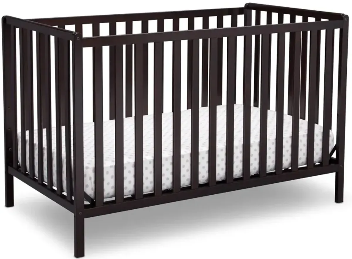 Heartland Brown 4-in-1 Convertible Crib