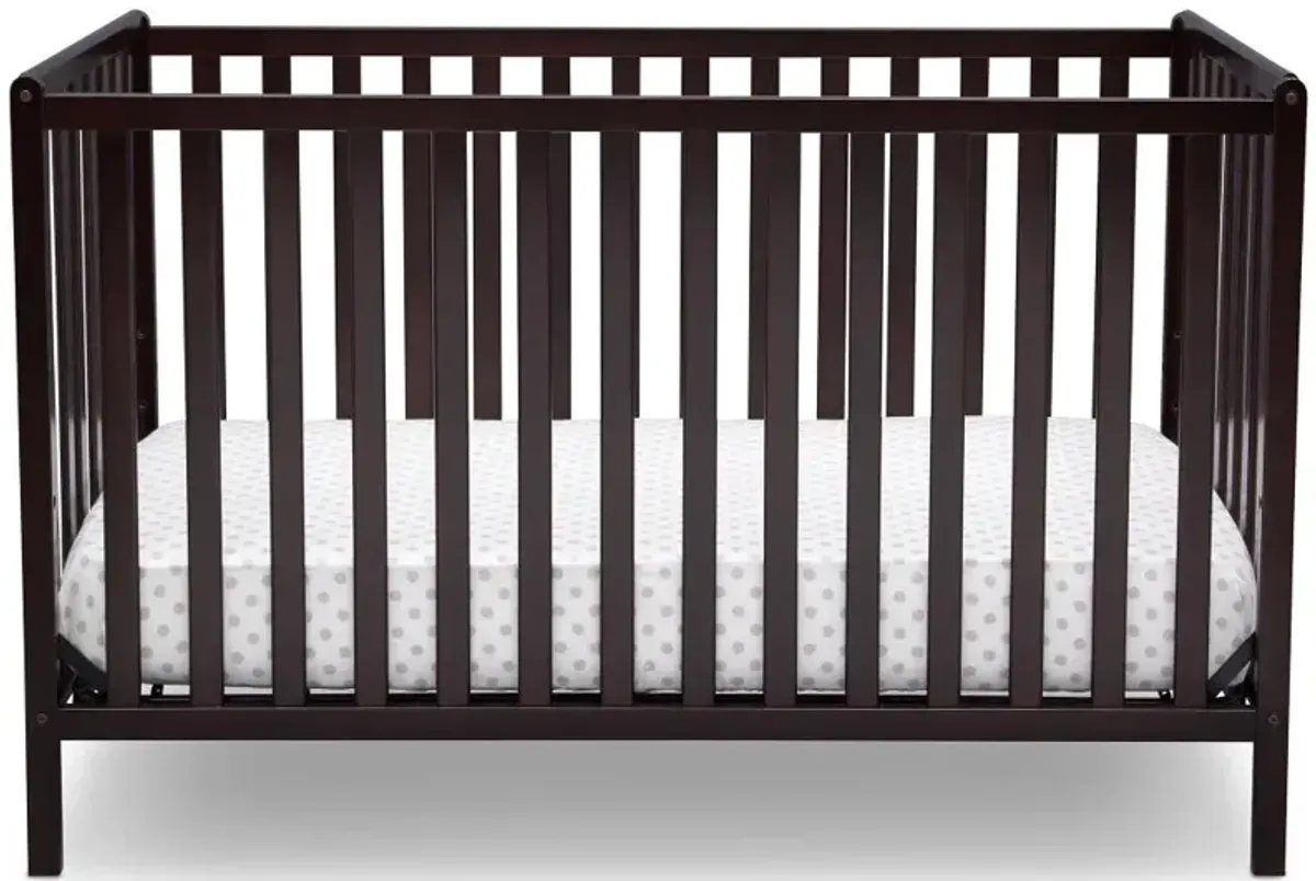 Heartland Brown 4-in-1 Convertible Crib