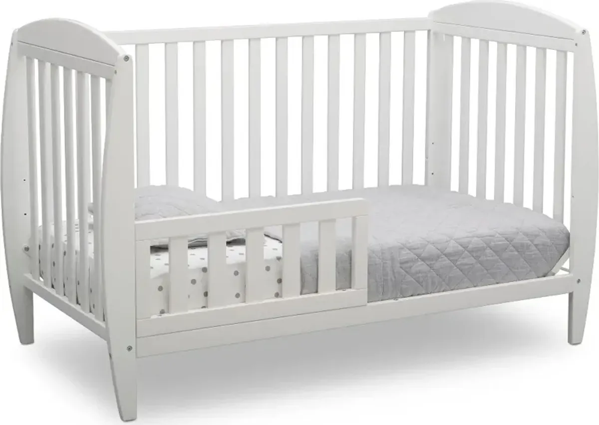 Taylor White 4-in-1 Convertible Crib