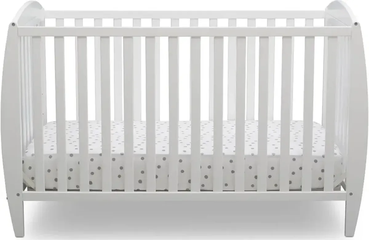 Taylor White 4-in-1 Convertible Crib