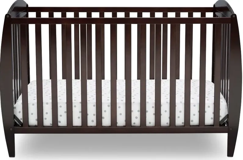 Taylor Dark Brown 4-in-1 Convertible Crib