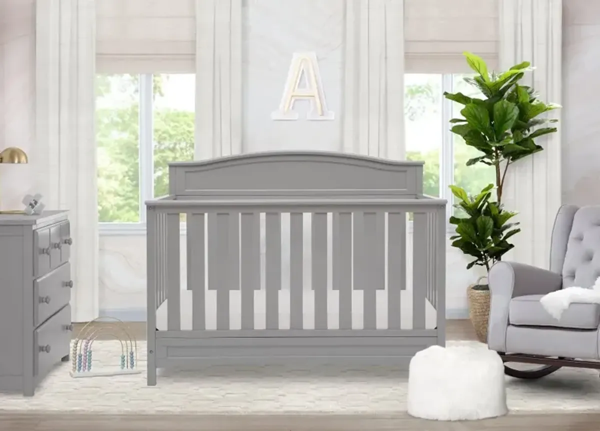 Emery Gray 4-in-1 Convertible Crib