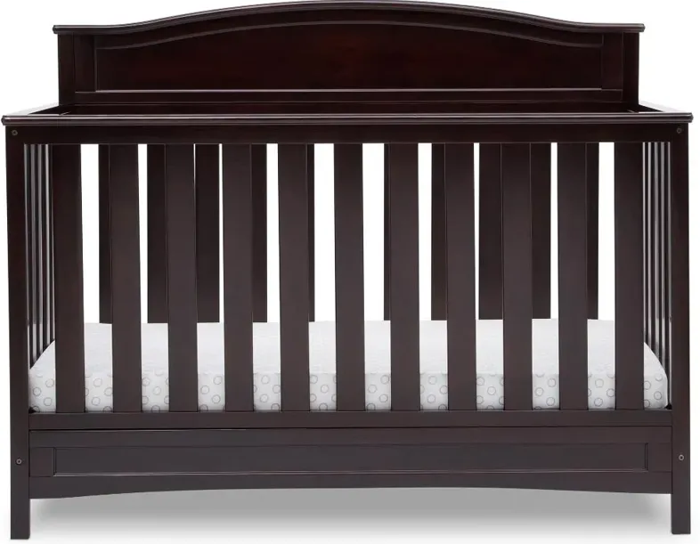 Emery Dark Brown 4-in-1 Convertible Crib