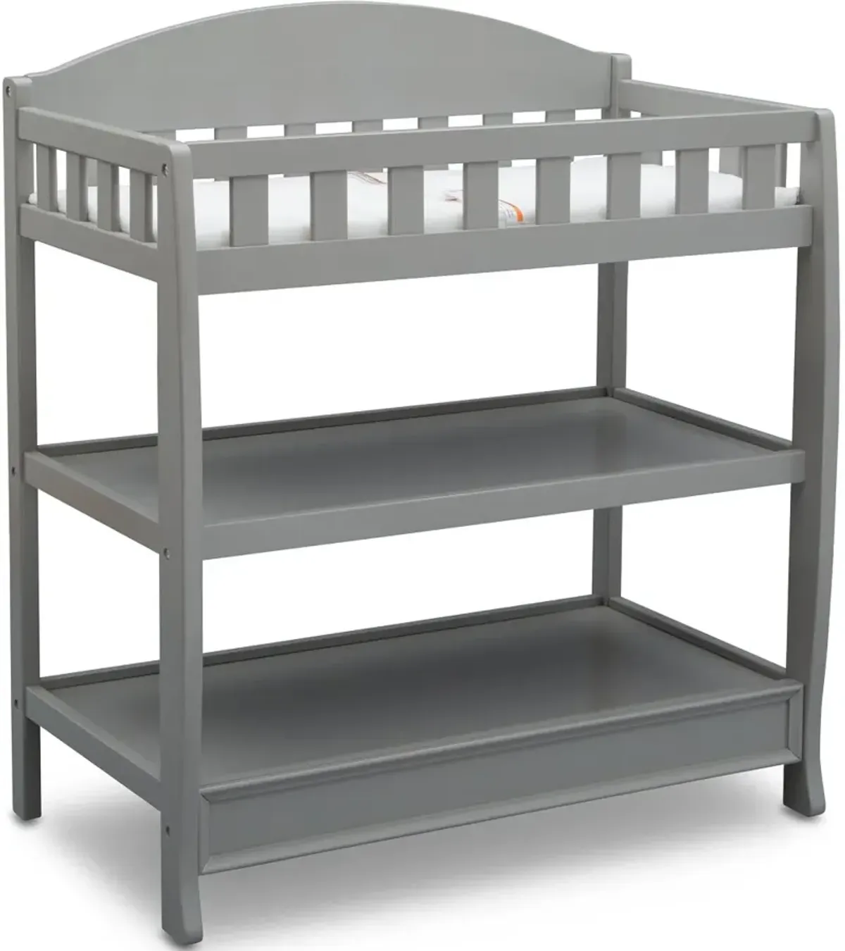 Wilmington Gray Changing Table with Pad