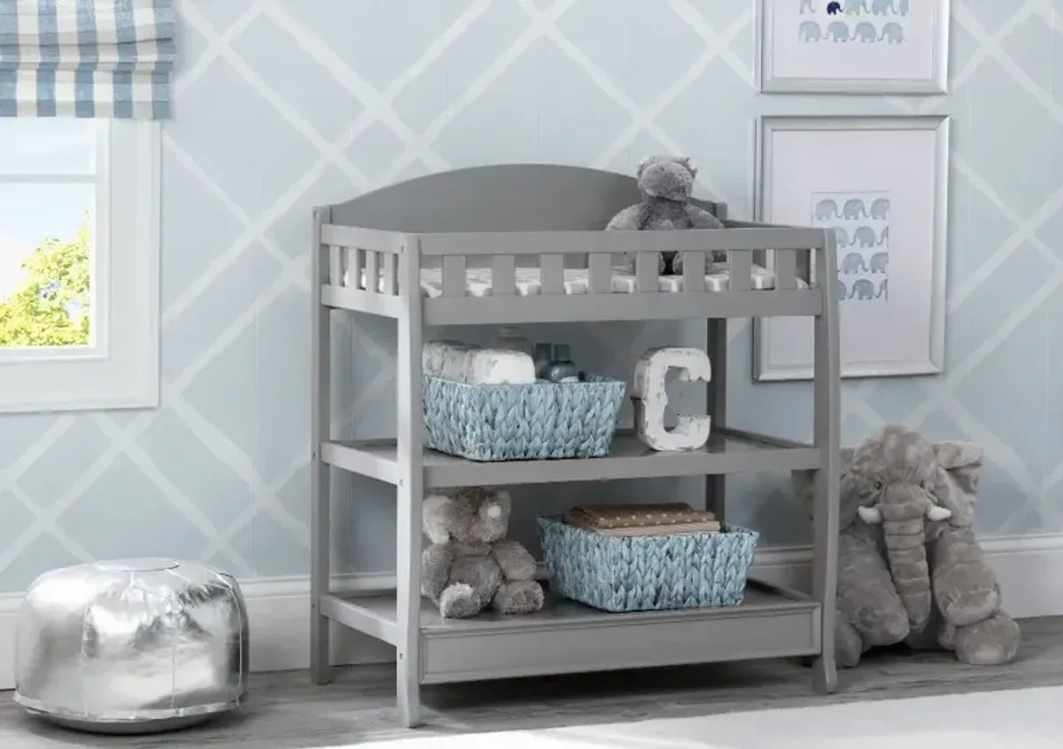 Wilmington Gray Changing Table with Pad