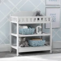 Wilmington White Changing Table with Pad