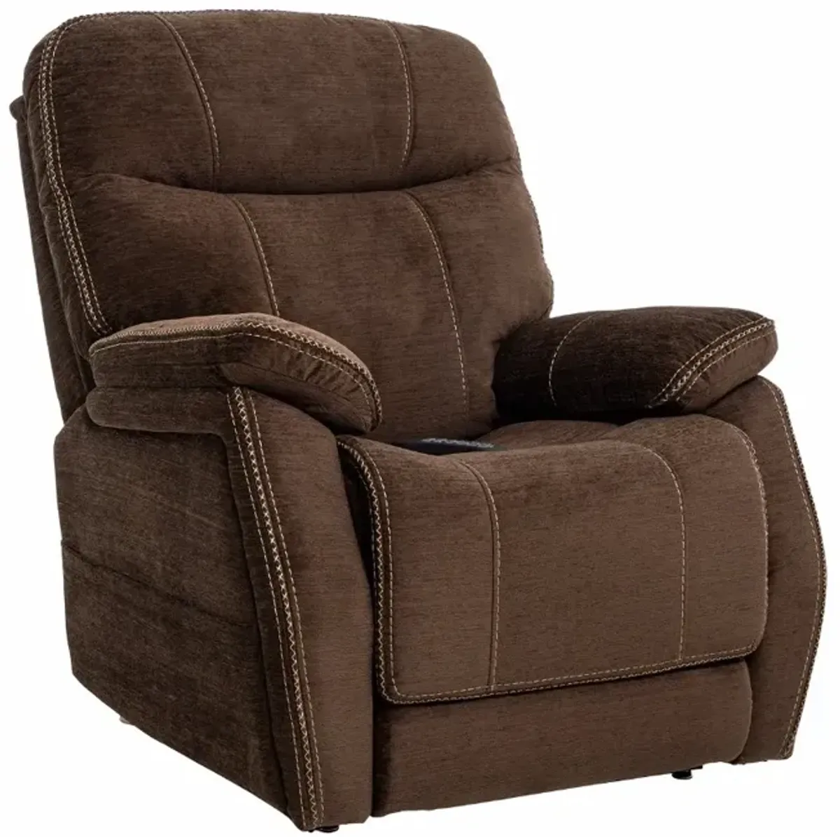 Velvety Mink Brown Power Lift Recliner