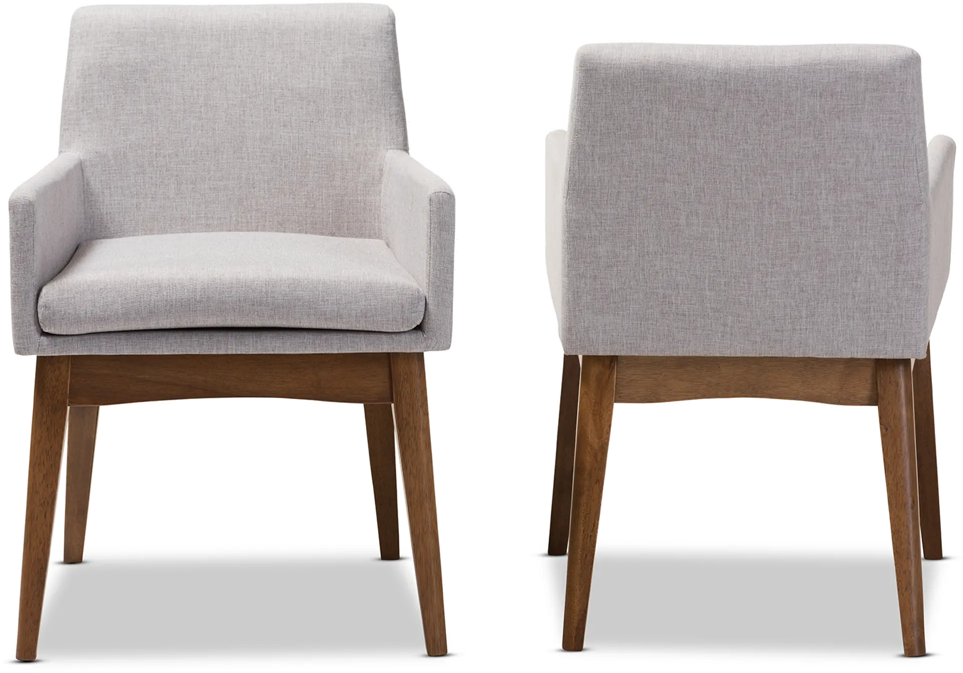 Nexus Greige Dining Room Armchair (Set of 2)