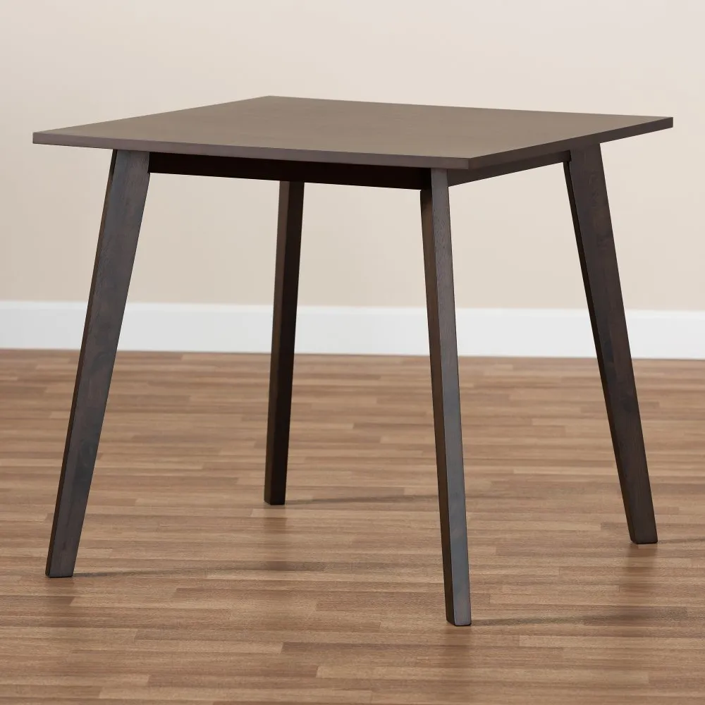 Britte Dark Brown Small Dining Room Table