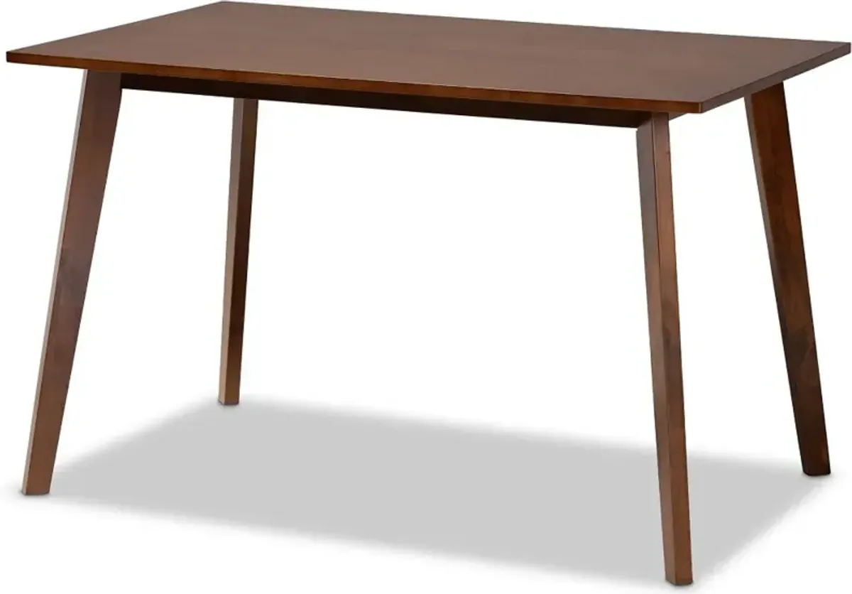 Britte Dark Brown Large Dining Room Table