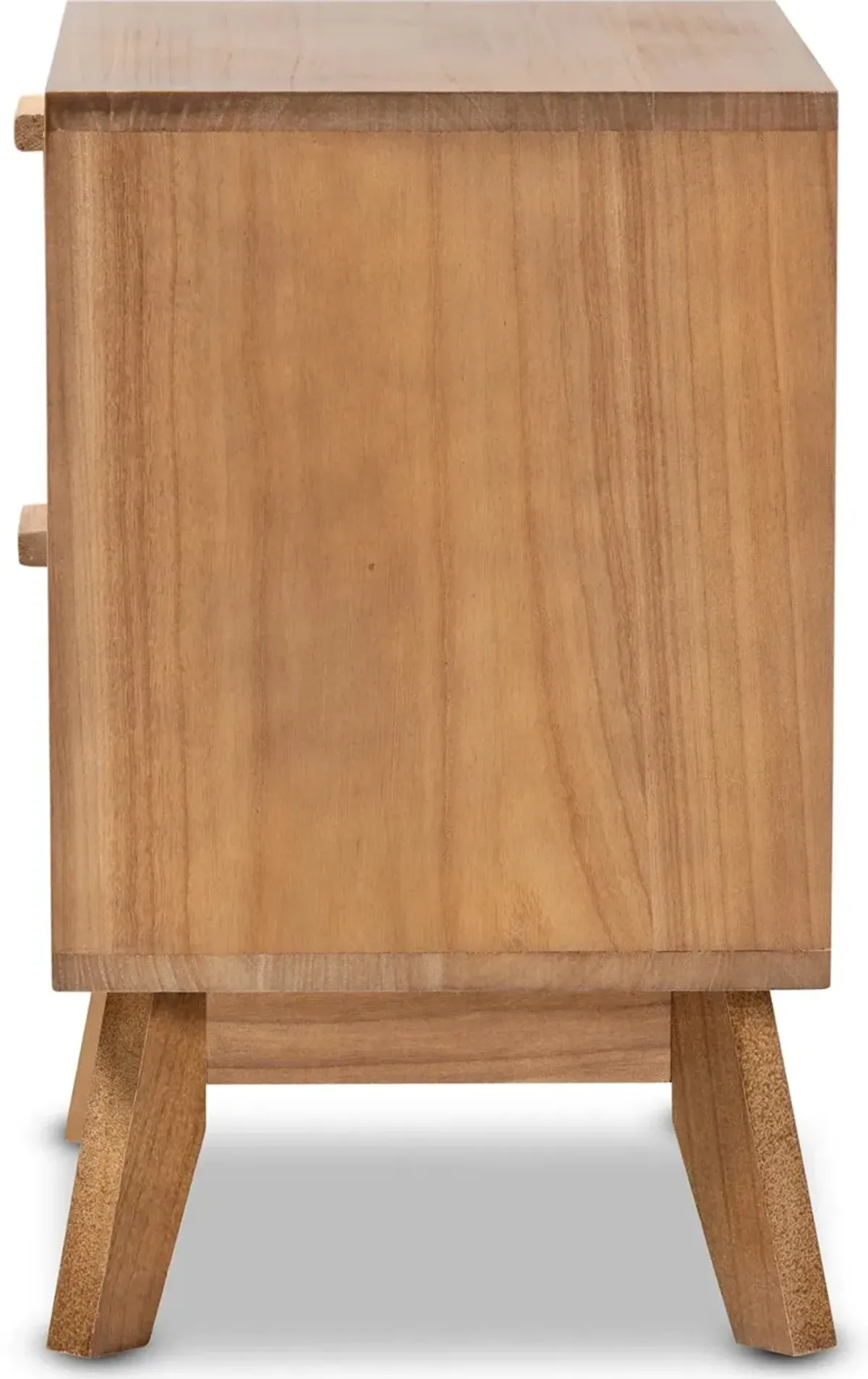 Baden Natural Rattan 2-Drawer Nightstand