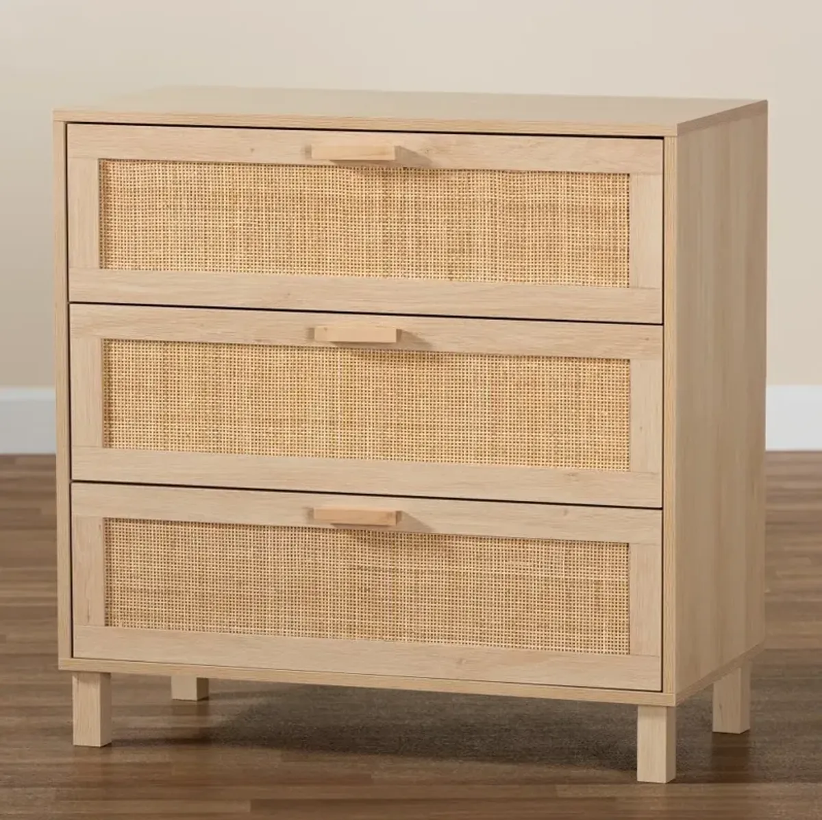 Sebille Light Brown Rattan Storage Chest