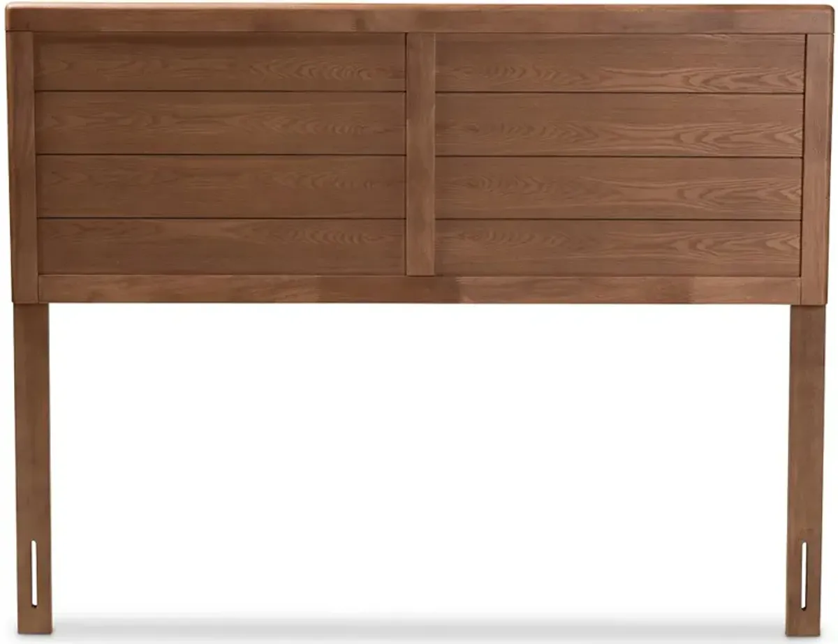 Seren Walnut Brown Queen Headboard