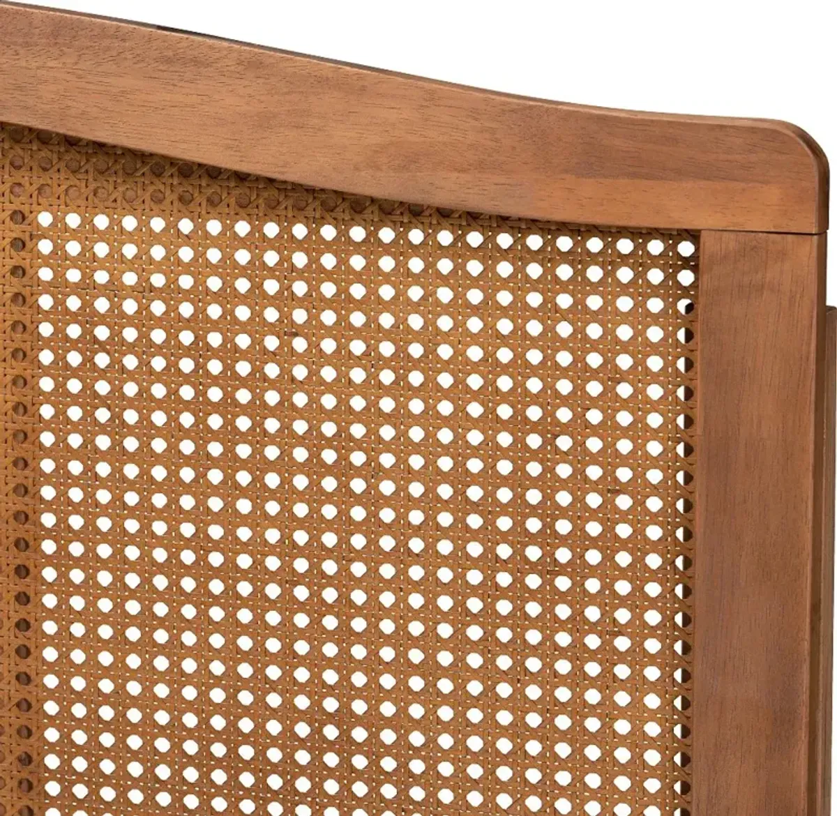 Marieke Ash Walnut Rattan Queen Headboard