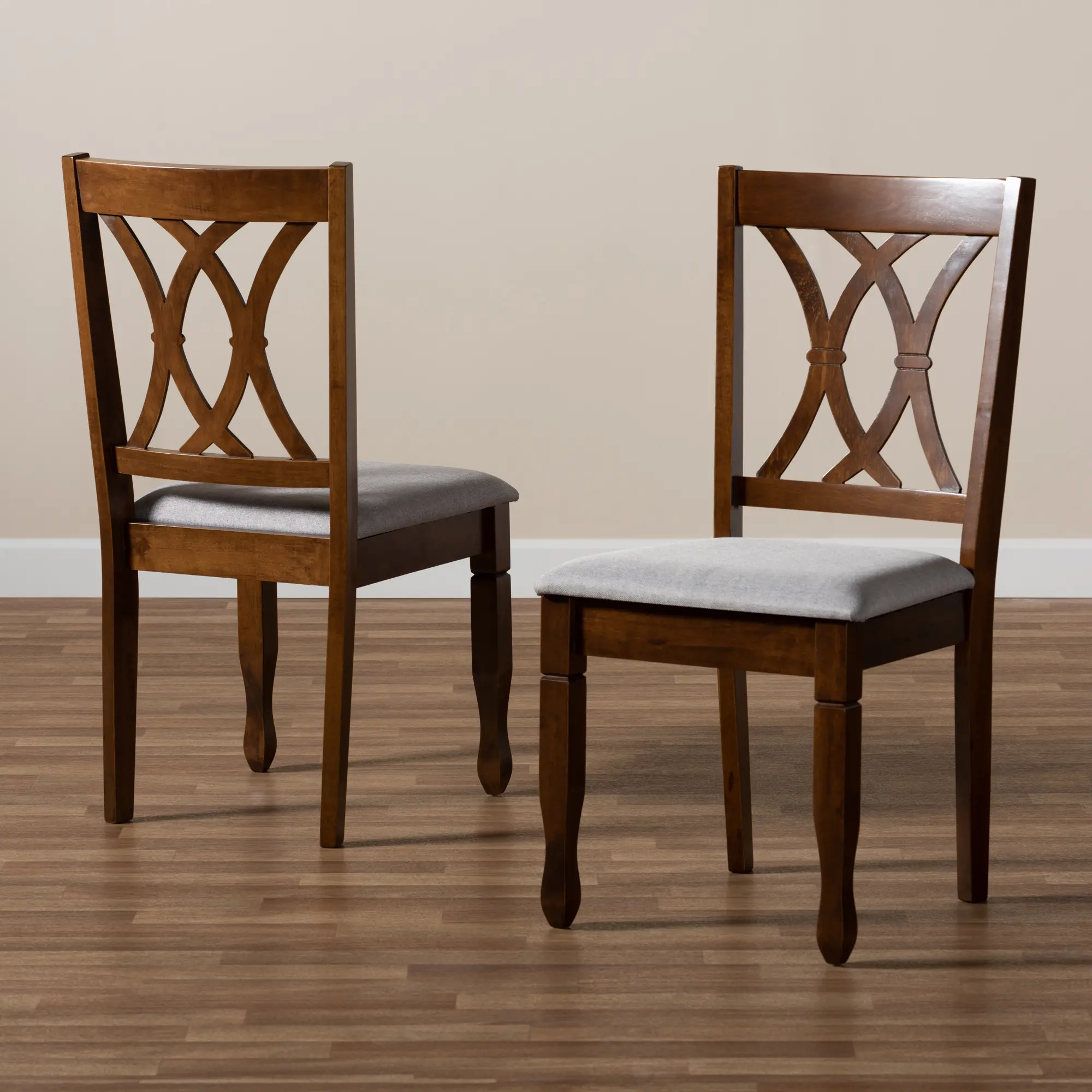 Augustine Brown Dining Room Chair (Set of 2)