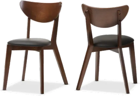 Sumner Brown Dining Room Chair (Set of 2)