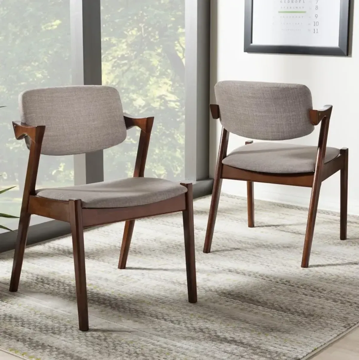 Gray Dining Room Chair (Set of 2)