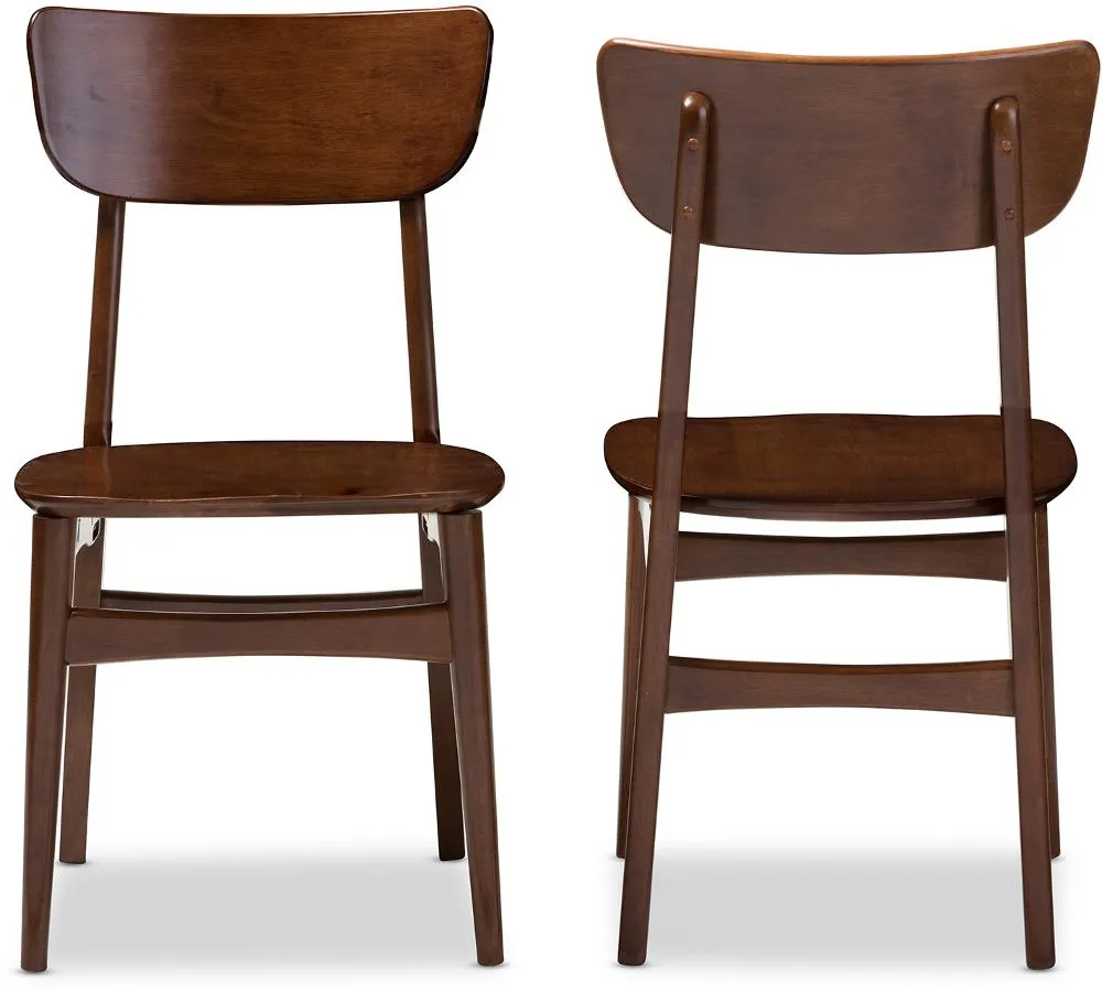 Netherlands Brown Dining Room Chair (Set of 2)