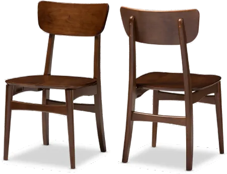 Netherlands Brown Dining Room Chair (Set of 2)